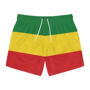 Rasta Swim Trunks