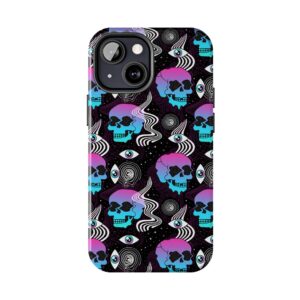 Space Skulls 420 iPhone Case - Image 3