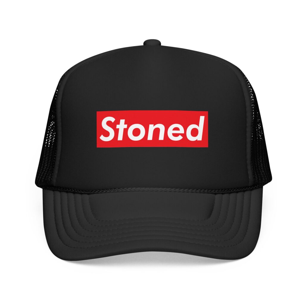 Supremely Stoned Marijuana Trucker Hat