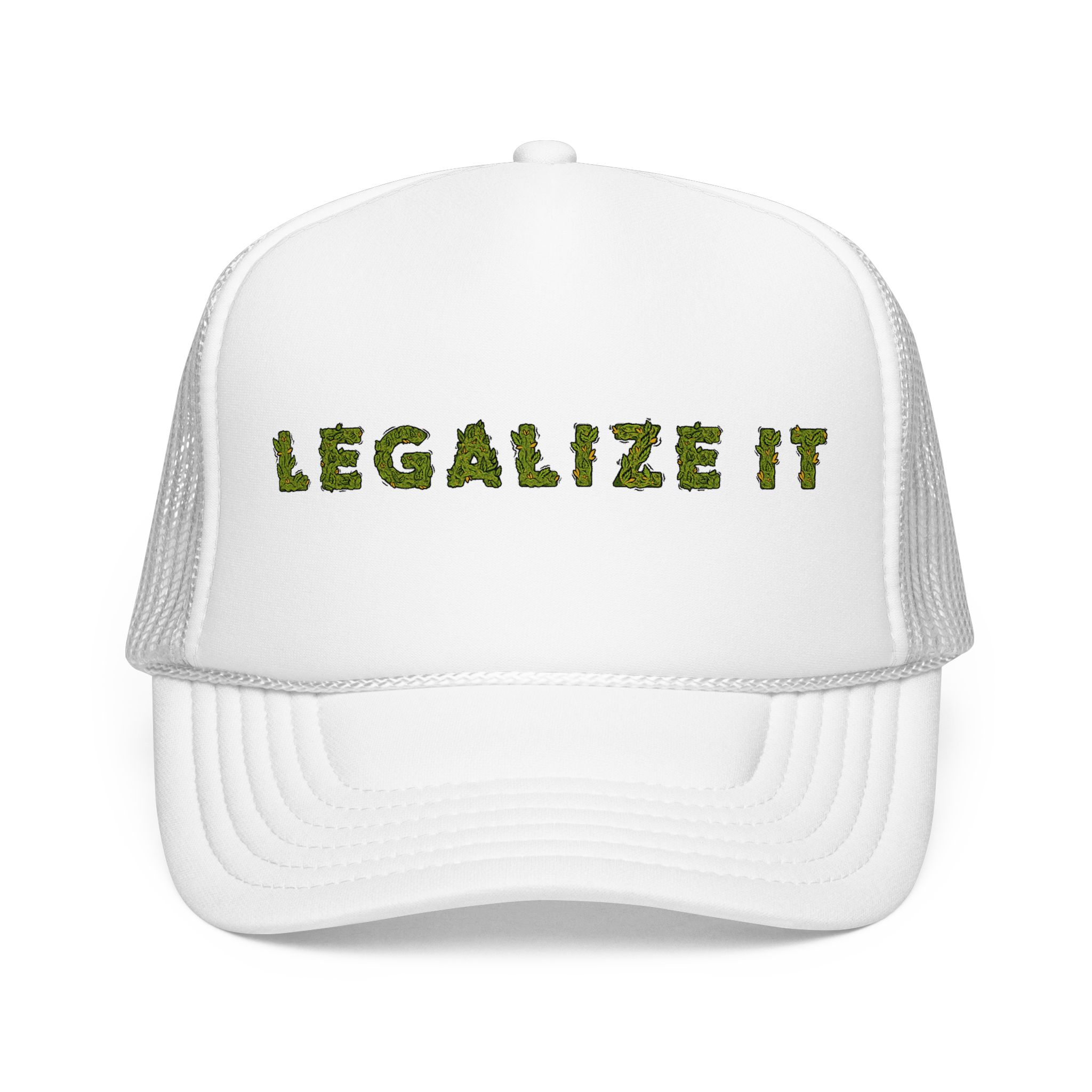 Legalize It Weed Trucker Hat - Image 2