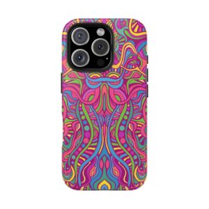 Psychedelic Fractal Stoner iPhone Case - Image 14