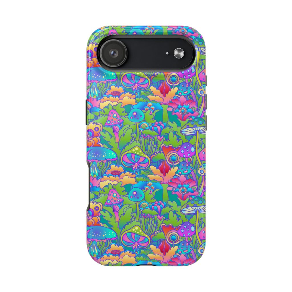 Mushrooms Psychedelic 420 iPhone Case