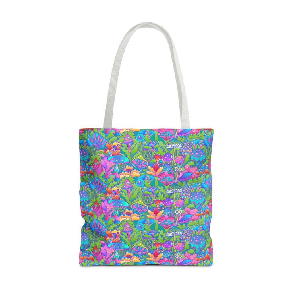 Mushrooms Psychedelic 420 Tote Bag