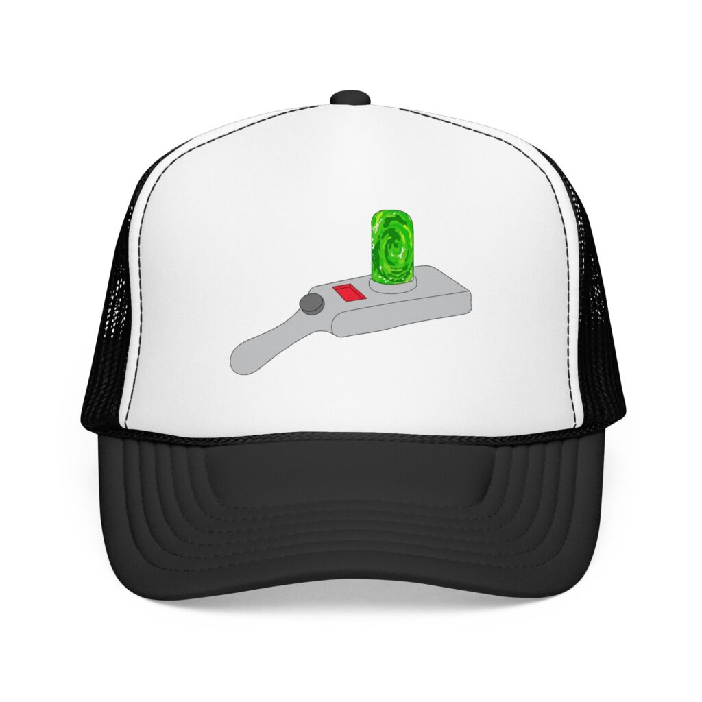Portal Gun Weed Trucker Hat