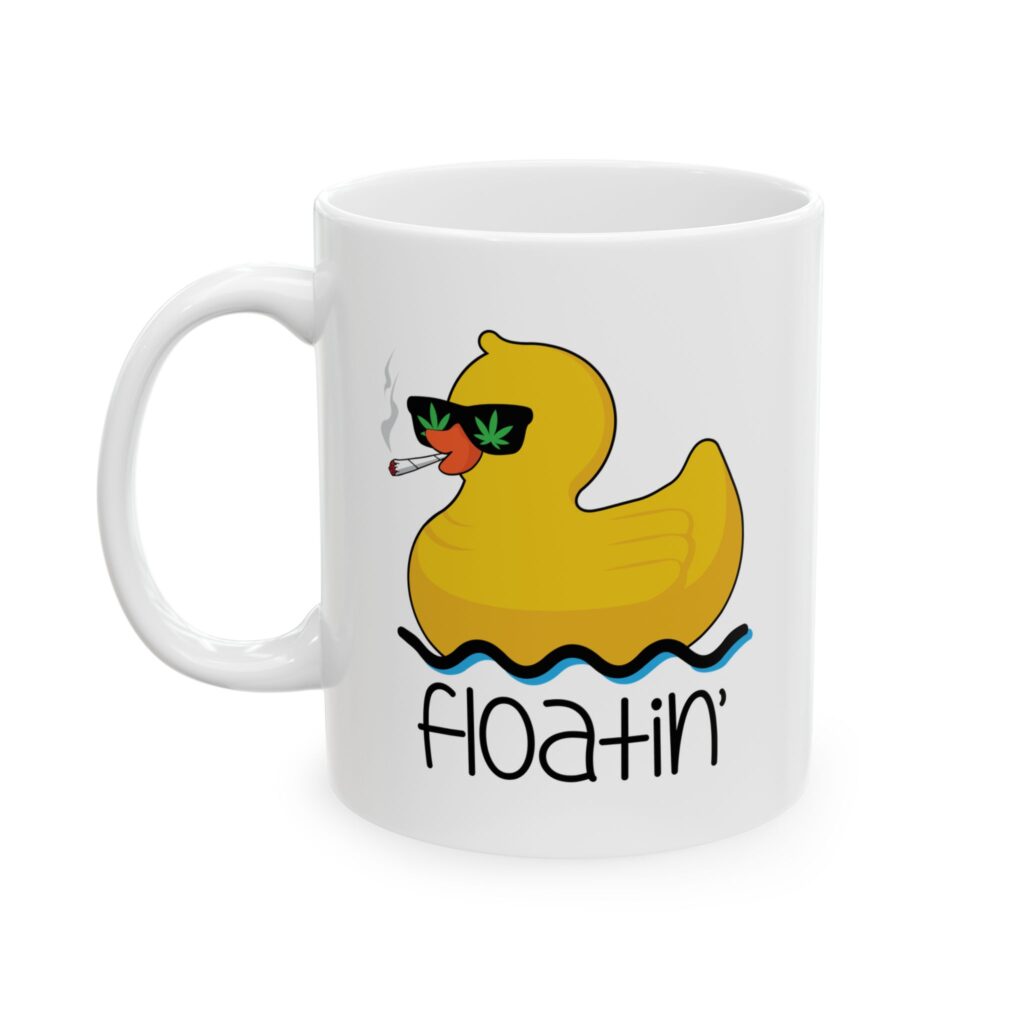 Floatin' Weed Coffee Mug