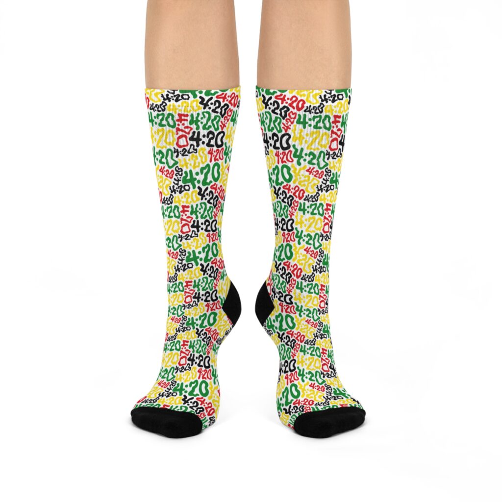 Four Twenty Weed Socks