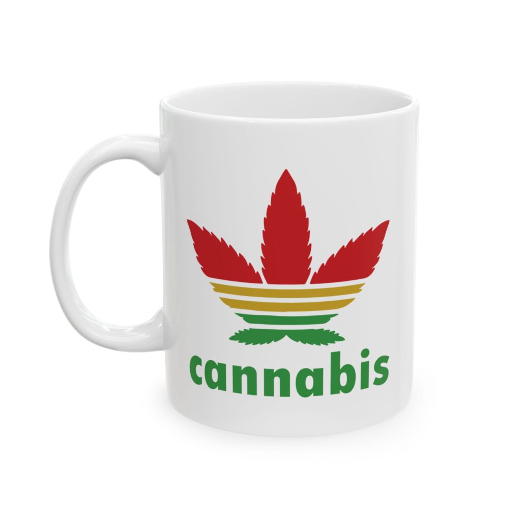 Cannabis Trefoil Weed Coffee Mug