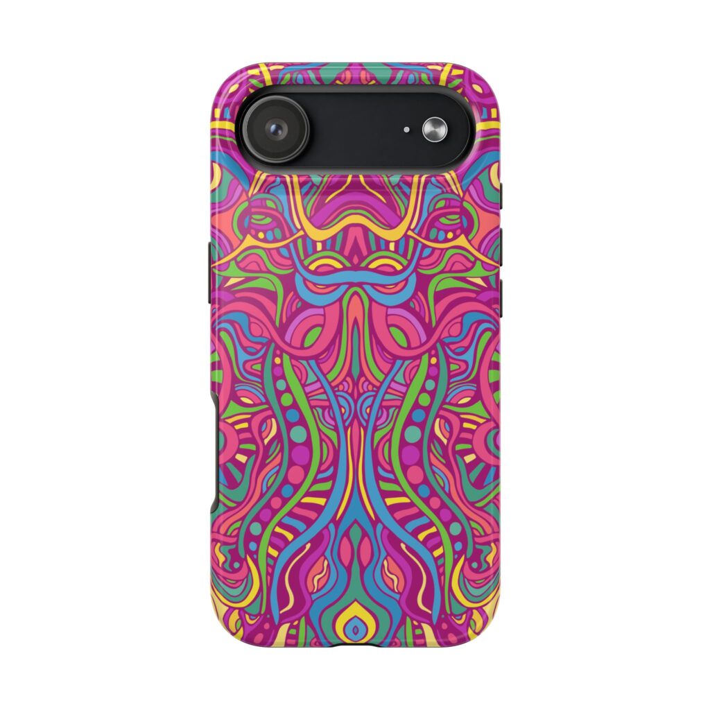 Psychedelic Fractal Stoner iPhone Case