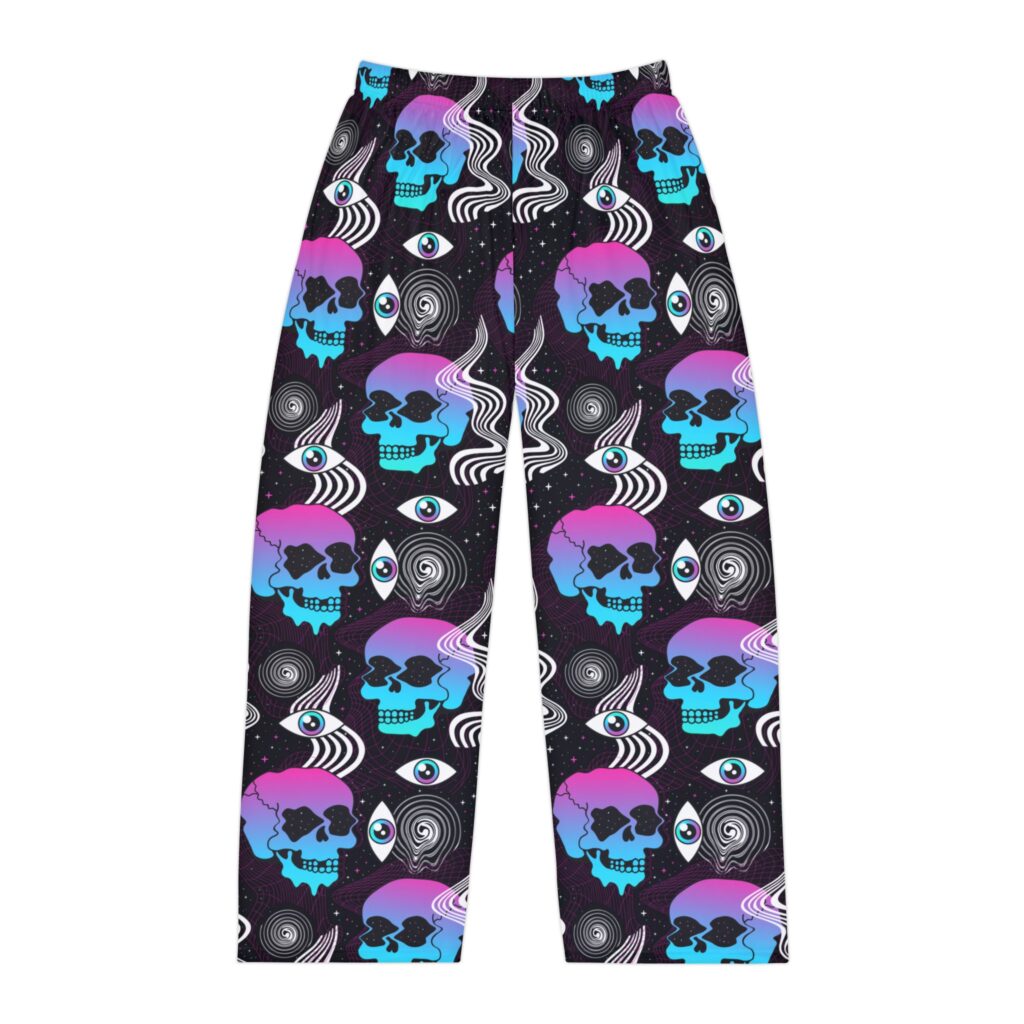 Space Skulls Men's Weed Pajama Pants