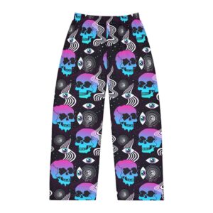 Space Skulls Men's Weed Pajama Pants