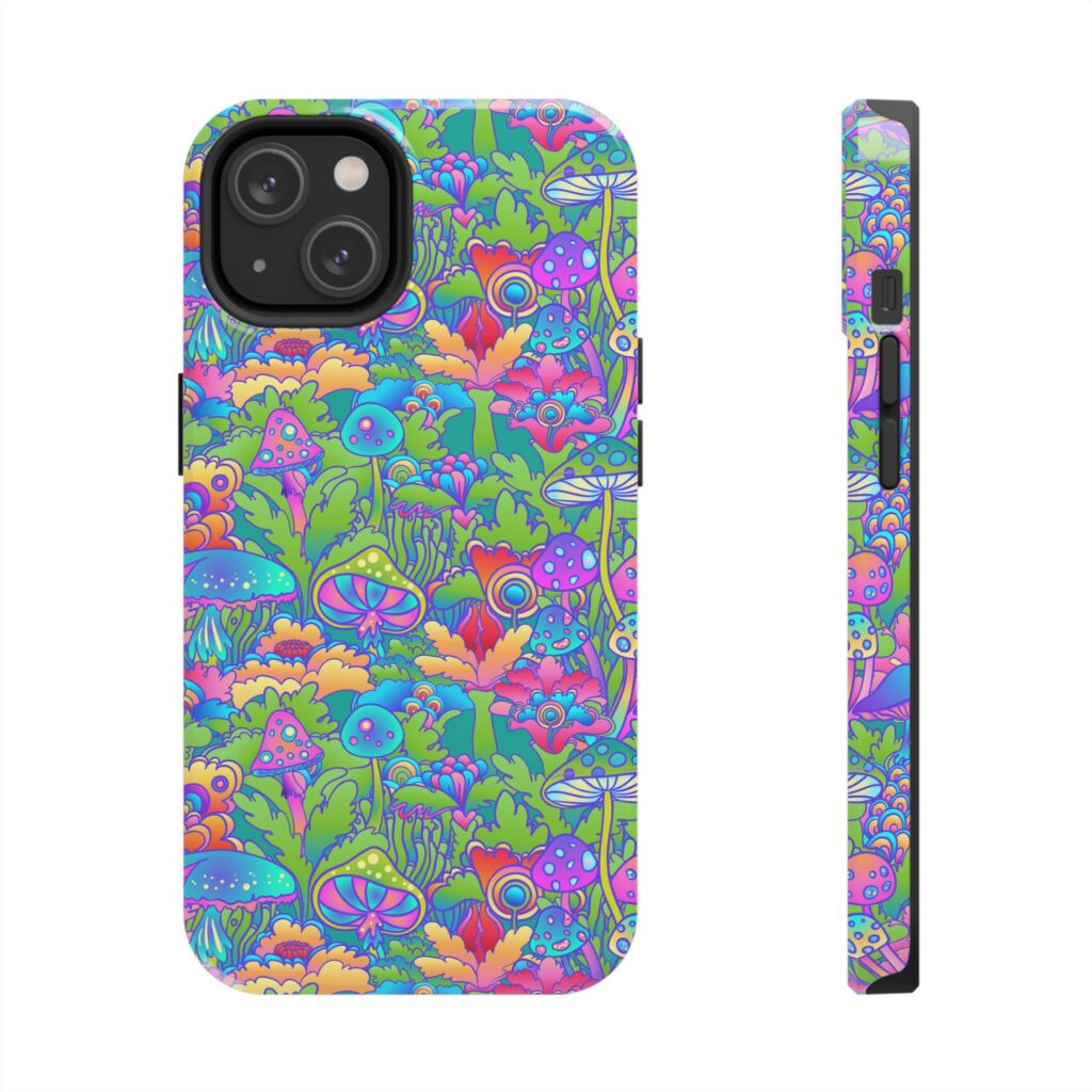Mushrooms Psychedelic 420 iPhone Case