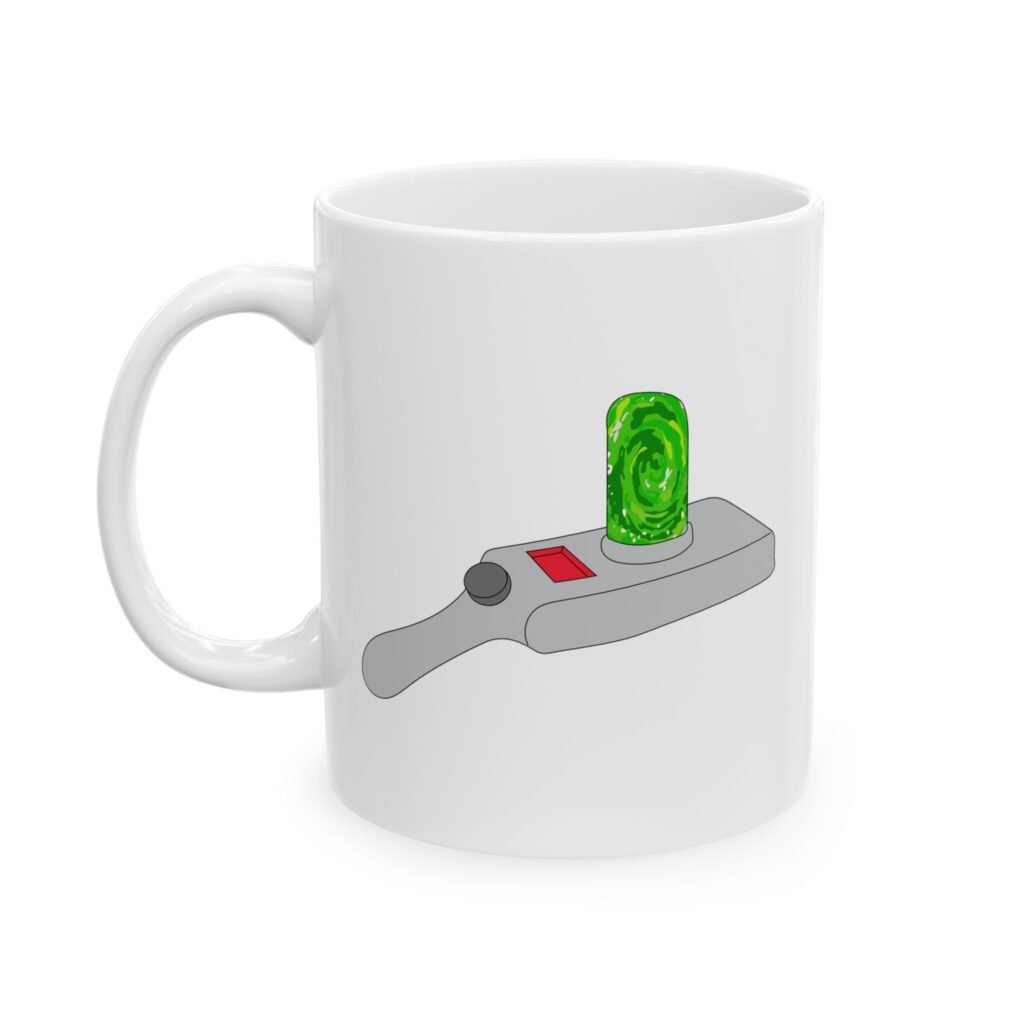 Portal Gun Weed Coffee Mug