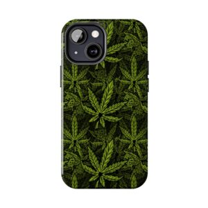 Pot Leaf Weed iPhone Case - Image 3