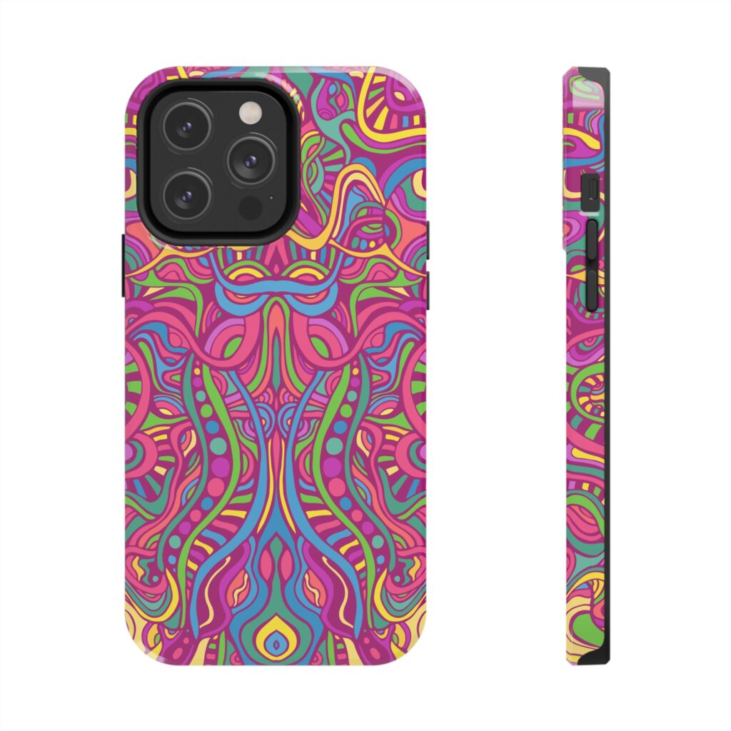 Psychedelic Fractal Stoner iPhone Case