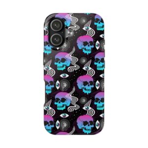 Space Skulls 420 iPhone Case