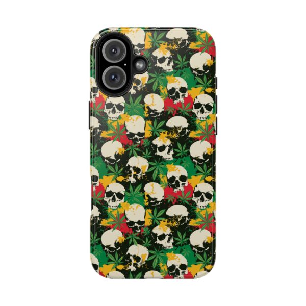 Cannabis Skulls Weed iPhone Case
