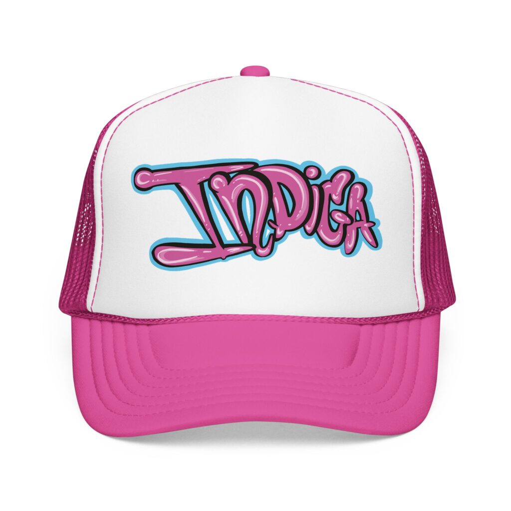 Indica Graffiti Cannabis Trucker Hat