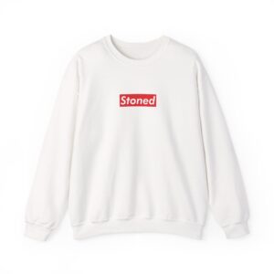 Supremely Stoned Funny Weed Crewneck Sweatshirt