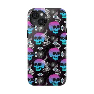 Space Skulls 420 iPhone Case - Image 12