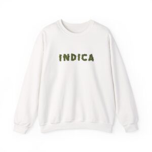 Indica Flower Graphic Weed Crewneck Sweatshirt