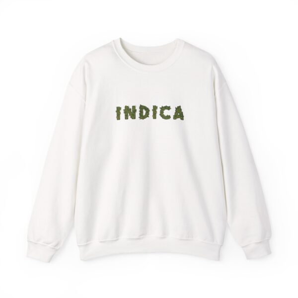 Indica Flower Graphic Weed Crewneck Sweatshirt
