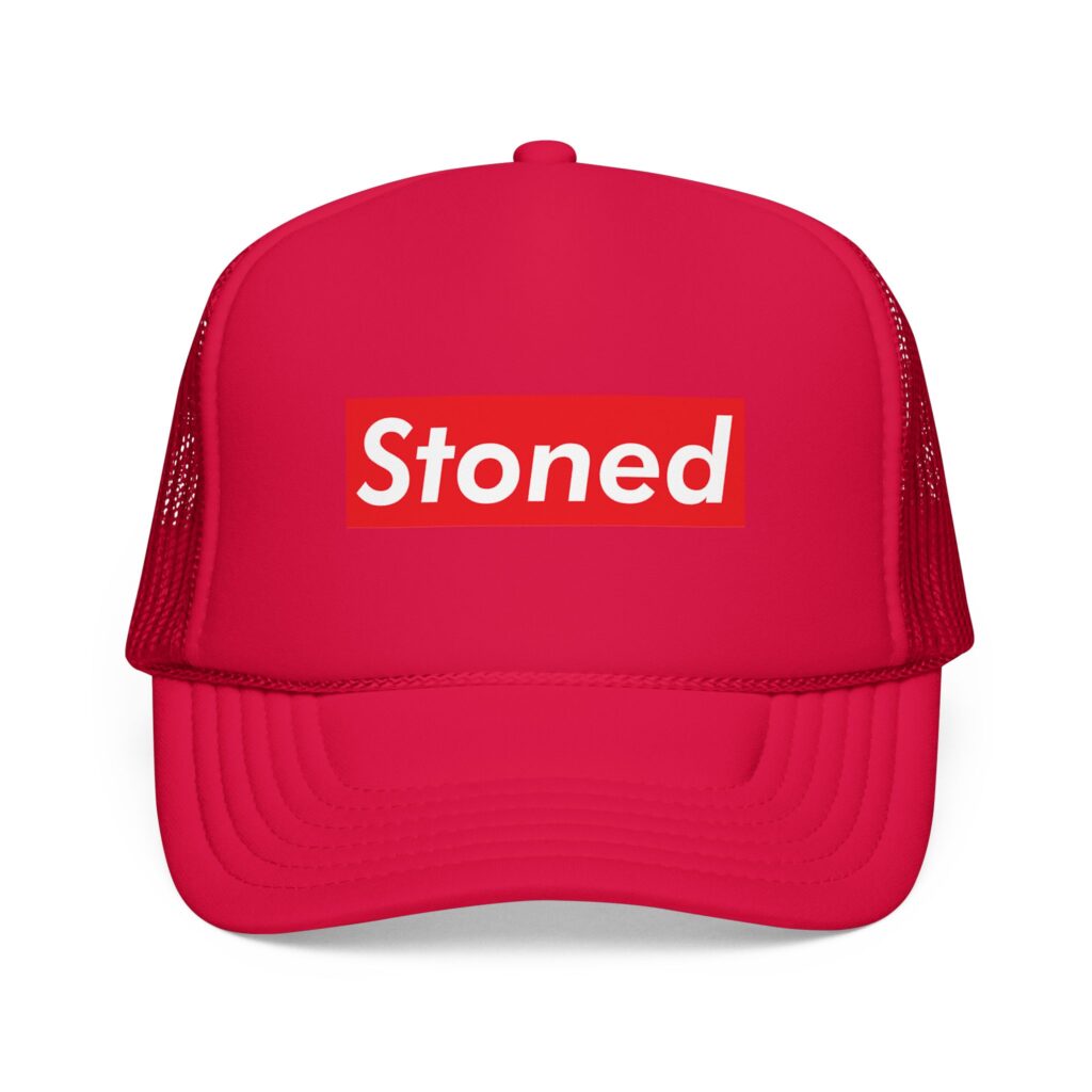 Supremely Stoned Marijuana Trucker Hat