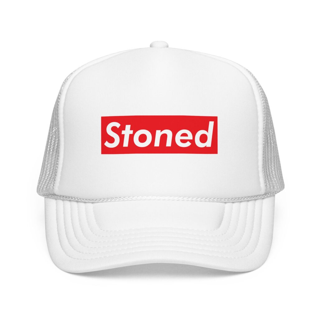 Supremely Stoned Marijuana Trucker Hat