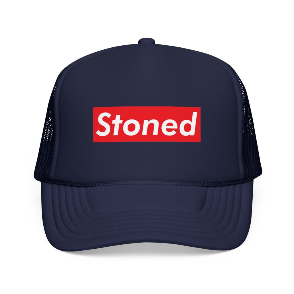 Supremely Stoned Marijuana Trucker Hat