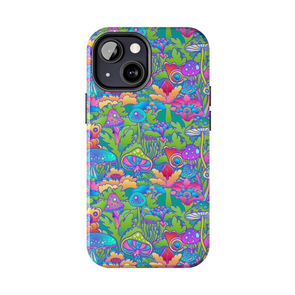 Mushrooms Psychedelic 420 iPhone Case