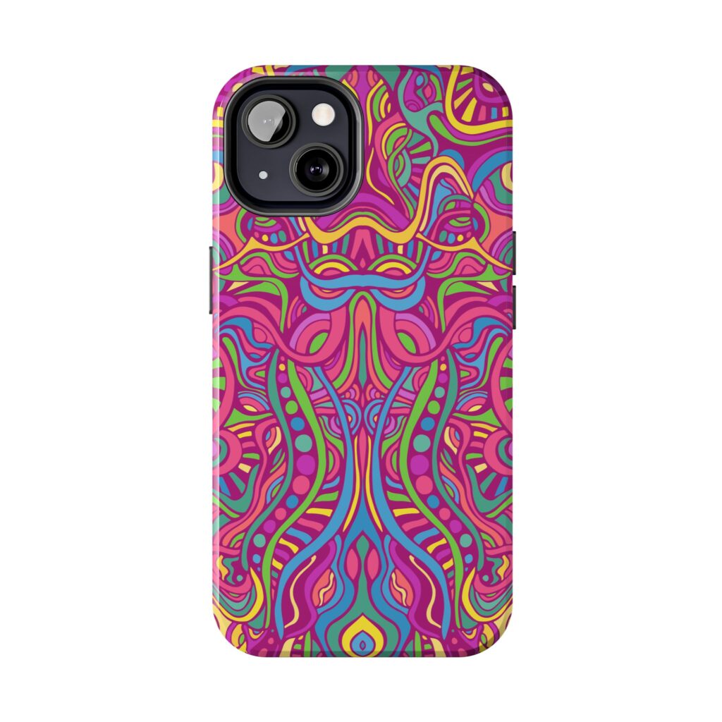 Psychedelic Fractal Stoner iPhone Case