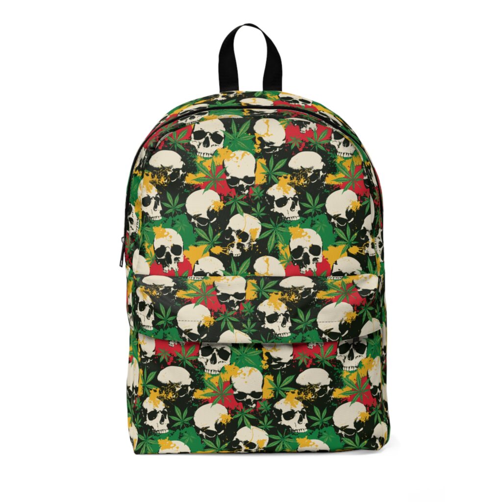 Cannabis Skulls Stoner Backpack