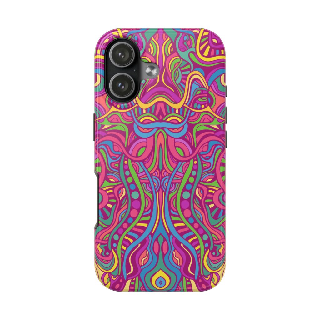 Psychedelic Fractal Stoner iPhone Case