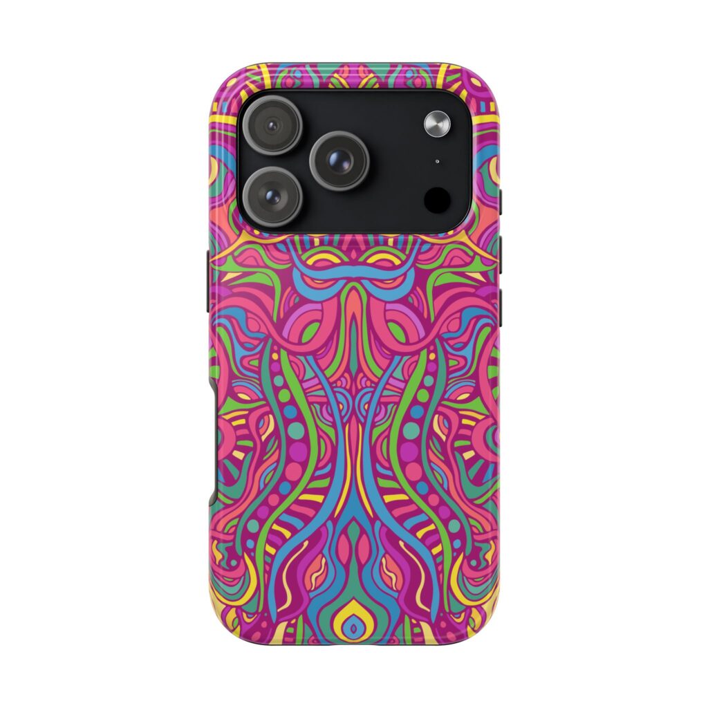 Psychedelic Fractal Stoner iPhone Case