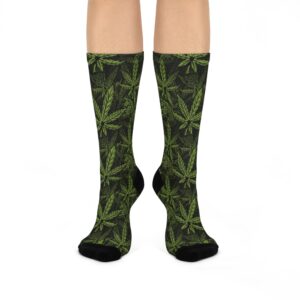 Pot Leaf Weed Socks