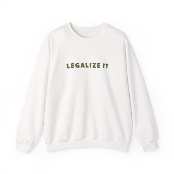 Legalize It Graphic 420 Crewneck Sweatshirt