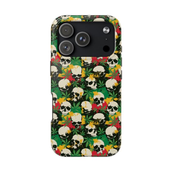 Cannabis Skulls Weed iPhone Case