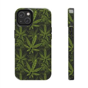 Pot Leaf Weed iPhone Case - Image 6
