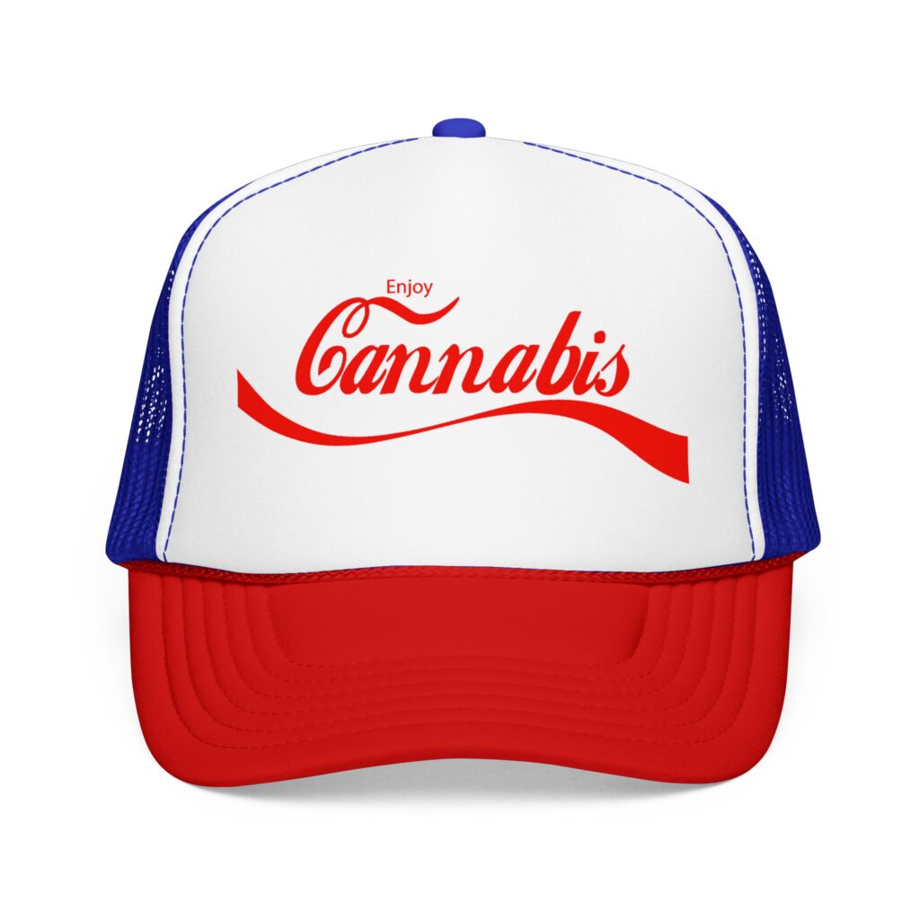 Enjoy Cannabis Marijuana Trucker Hat