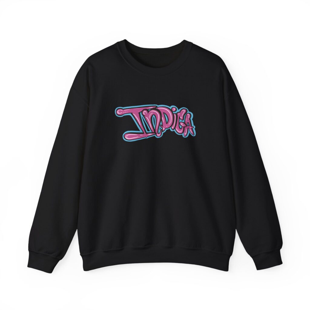 Indica Graffiti Graphic 420 Crewneck Sweatshirt