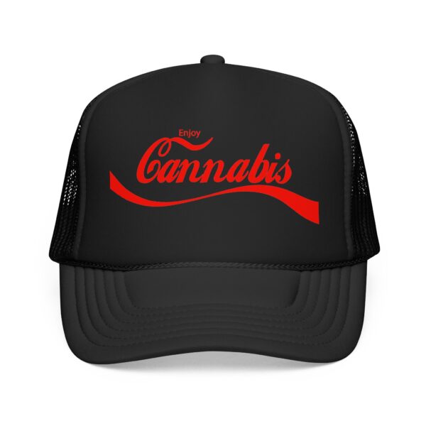 Enjoy Cannabis Marijuana Trucker Hat