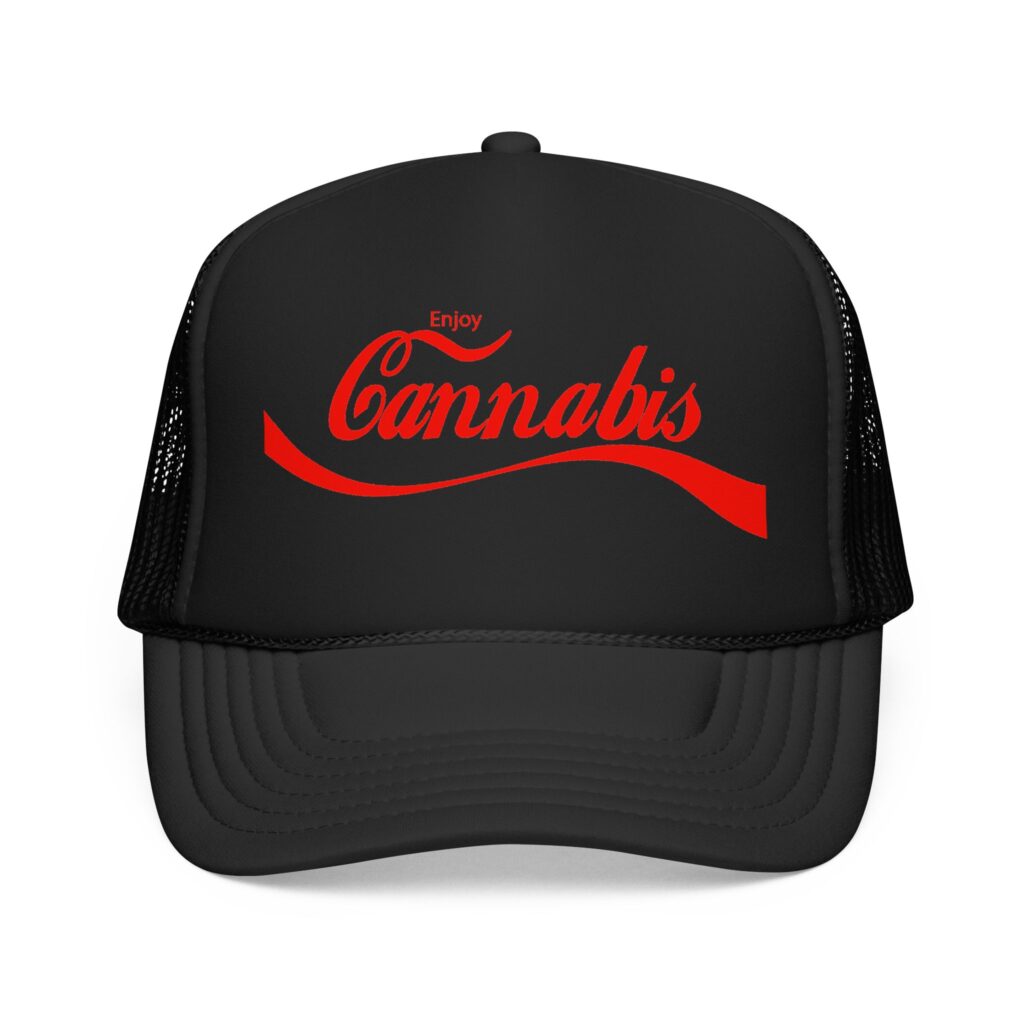 Enjoy Cannabis Stoner Trucker Hat
