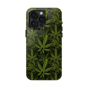 Pot Leaf Weed iPhone Case - Image 13