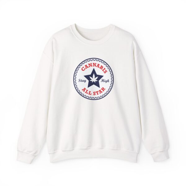 Cannabis All Star Funny Weed Sweatshirt