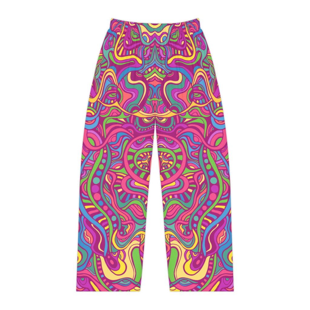 Psychedelic Fractal Women's Stoner PJ Pants