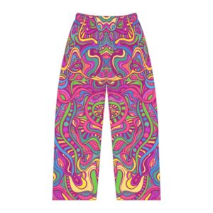 Psychedelic Fractal Women's Stoner PJ Pants