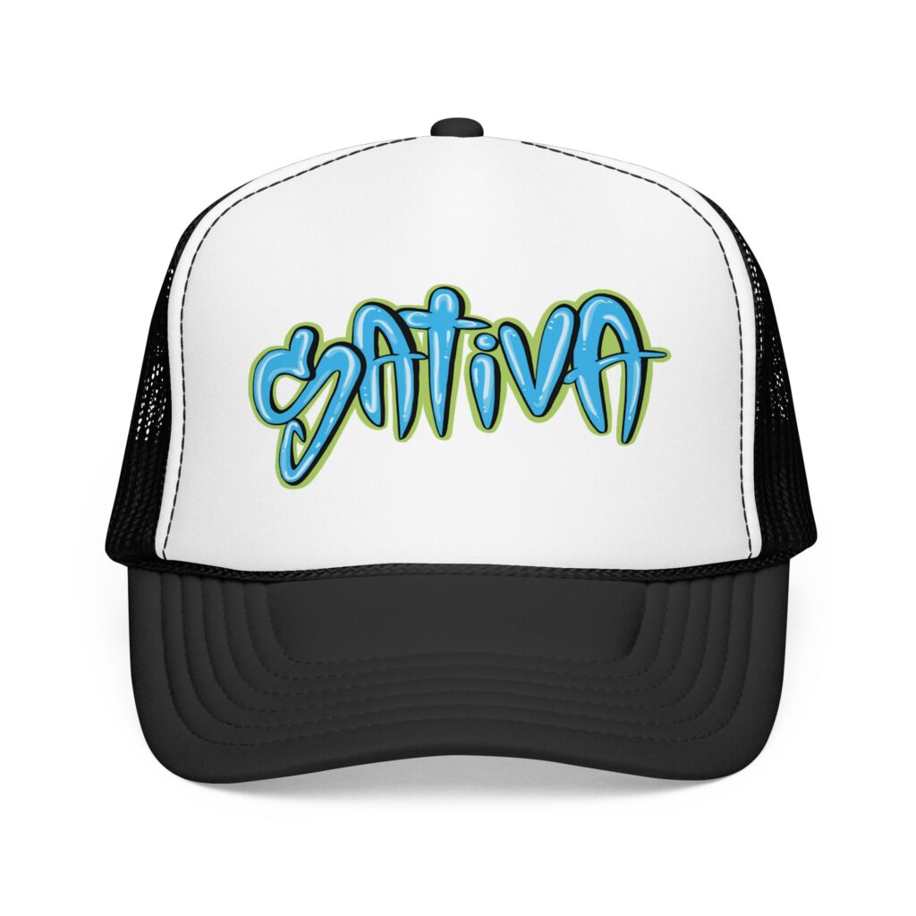 Sativa Graffiti 420 Trucker Hat