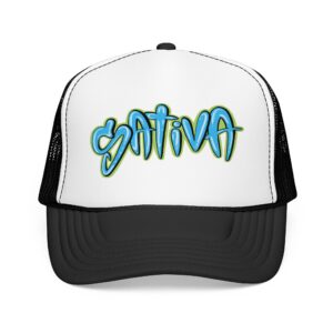 Sativa Graffiti Weed Trucker Hat