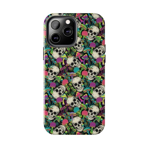 Mushroom Skulls Weed iPhone Case