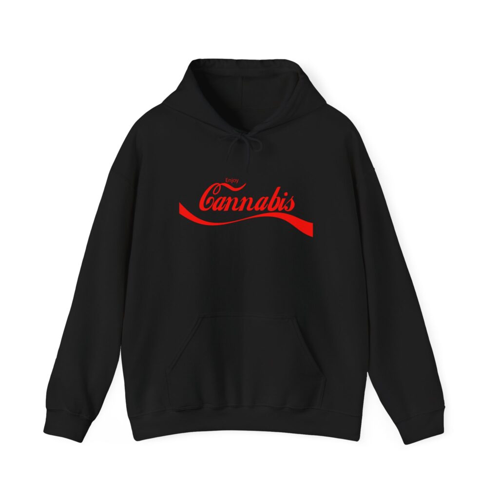 Enjoy Cannabis Funny 420 Hooded Sweatshirt