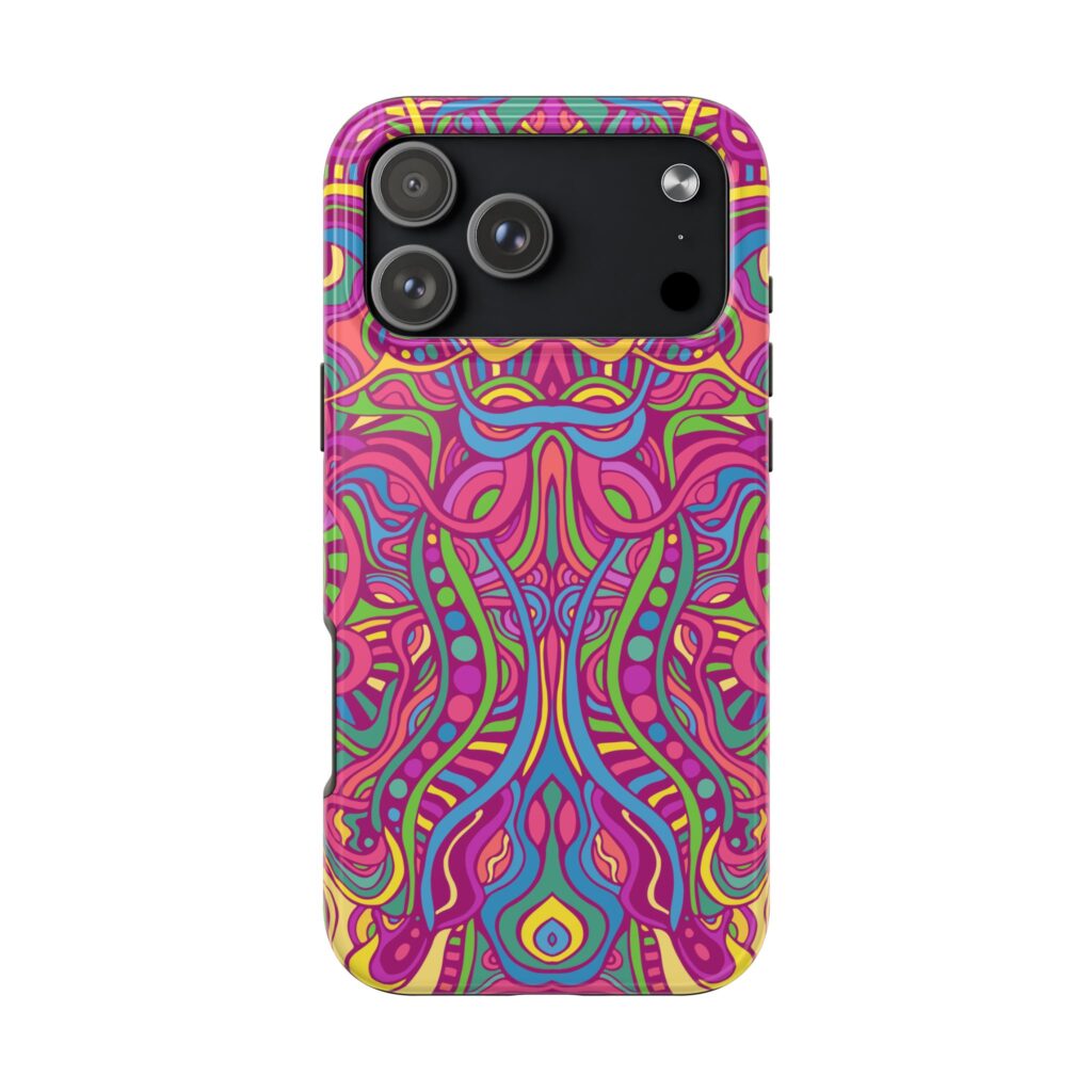 Psychedelic Fractal Stoner iPhone Case